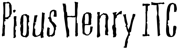 Pious Henry ITC Font