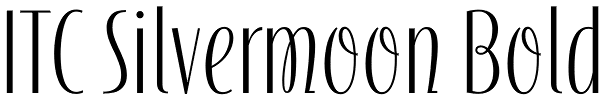 ITC Silvermoon Bold Font