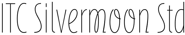 ITC Silvermoon Std Font