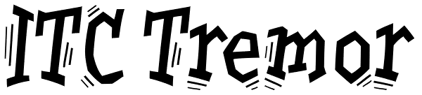 ITC Tremor Font