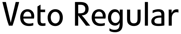 Veto Regular Font