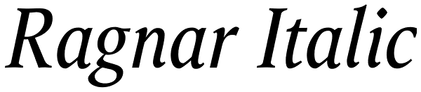 Ragnar Italic Font