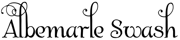 Albemarle Swash Font