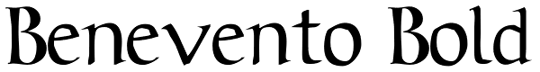 Benevento Bold Font