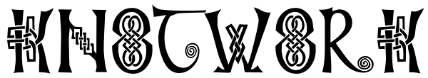 Knotwork Font