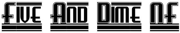 Five And Dime NF Font