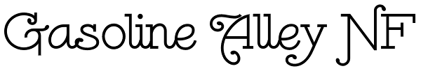 Gasoline Alley NF Font