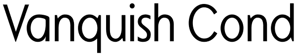 Vanquish Cond Font