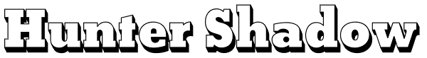 Hunter Shadow Font