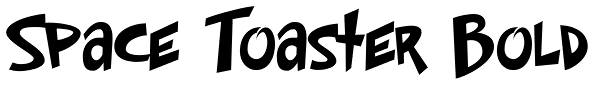 Space Toaster Bold Font