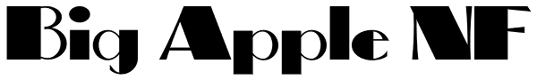 Big Apple NF Font