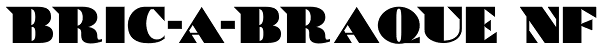 Bric-a-Braque NF Font