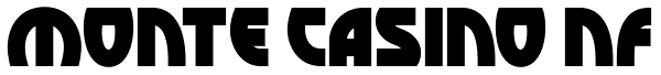 Monte Casino NF Font