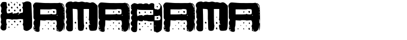 Hamarama Font