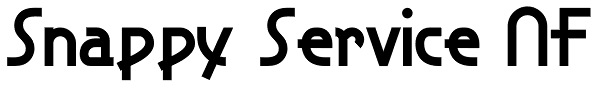 Snappy Service NF Font