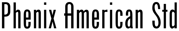 Phenix American Std Font