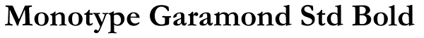 monotype garamond wgl bold font free download