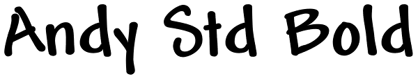 Andy Std Bold Font