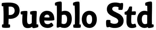 Pueblo Std Font