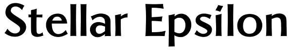 Stellar Epsilon Font