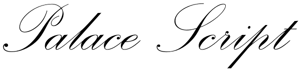 Palace Script Font