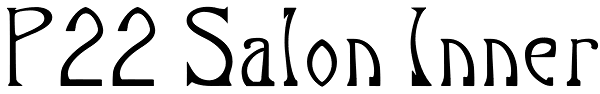 P22 Salon Inner Font