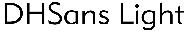 DHSans Light Font