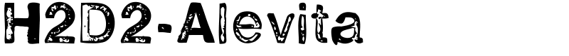 H2D2-Alevita Font