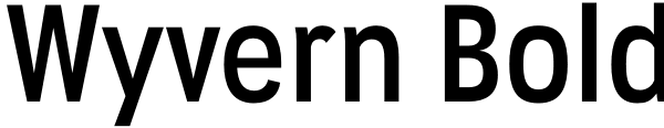 Wyvern Bold Font