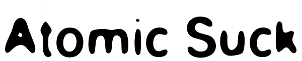 Atomic Suck Font