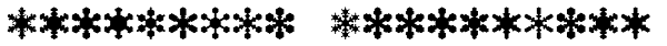 Snowflake Assortment Font