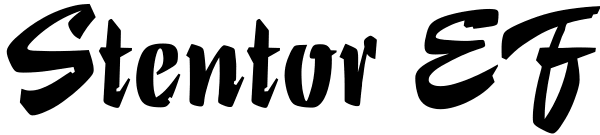 Stentor EF Font