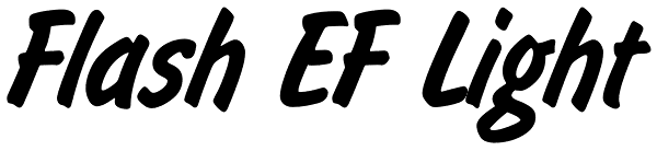 Flash EF Light Font