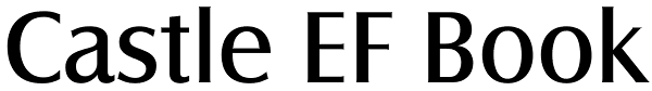 Castle EF Book Font