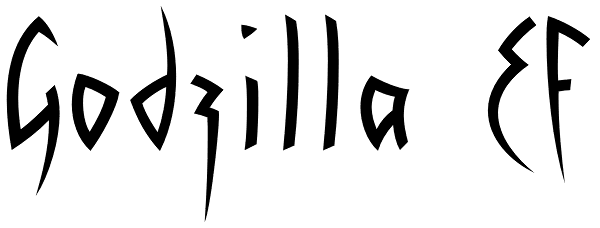 Godzilla EF Font