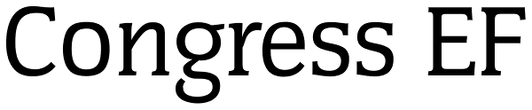 Congress EF Font