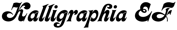 Kalligraphia EF Font