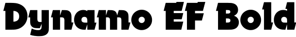 Dynamo EF Bold Font