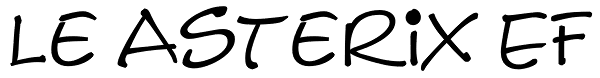 Le Asterix EF Font