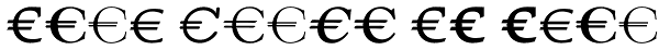 Euro Serif EF Four Font