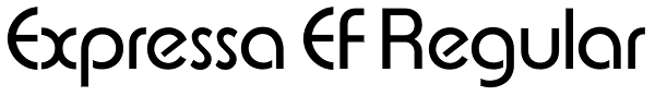 Expressa EF Regular Font