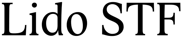 Lido STF Font