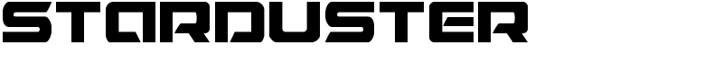 Starduster Font