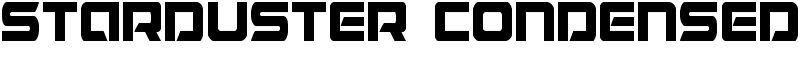 Starduster Condensed Font