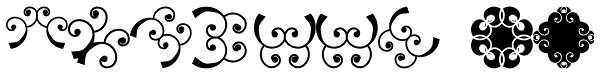 Scrolls 10 Font