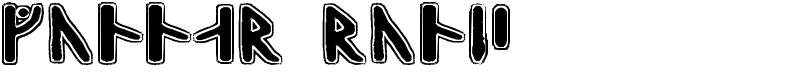 Gunnar Runic Font