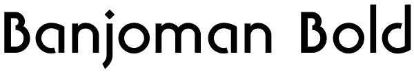 Banjoman Bold Font