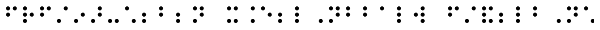 PIXymbols Braille Italic Font
