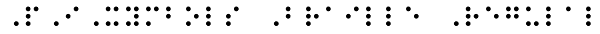 PIXymbols Braille Regular Font