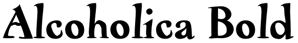 Alcoholica Bold Font